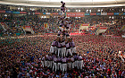 Tarragona Castells competition of human towers 