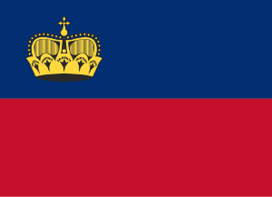 Flagge Liechtenstein