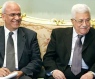 Mahmoud Abbas and Saeb Erekat - AP - Feb. 6, 2010